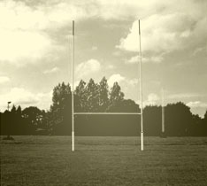 Rugby post